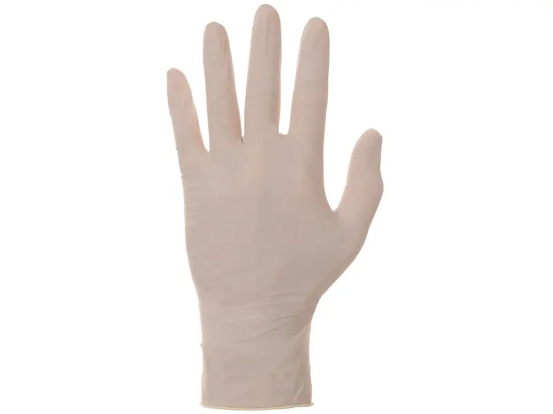Rukavice CXS BERT, jednorázové, latexové, vel. 08