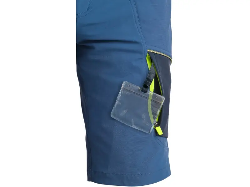Kraťasy CXS NAOS pánské, modro-modré, HV žluté doplňky, vel. 60
