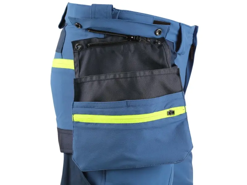 Kraťasy CXS NAOS pánské, modro-modré, HV žluté doplňky, vel. 64
