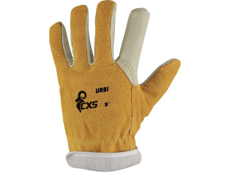 Rukavice CXS URBI WINTER, zimní, kožené, vel. 11