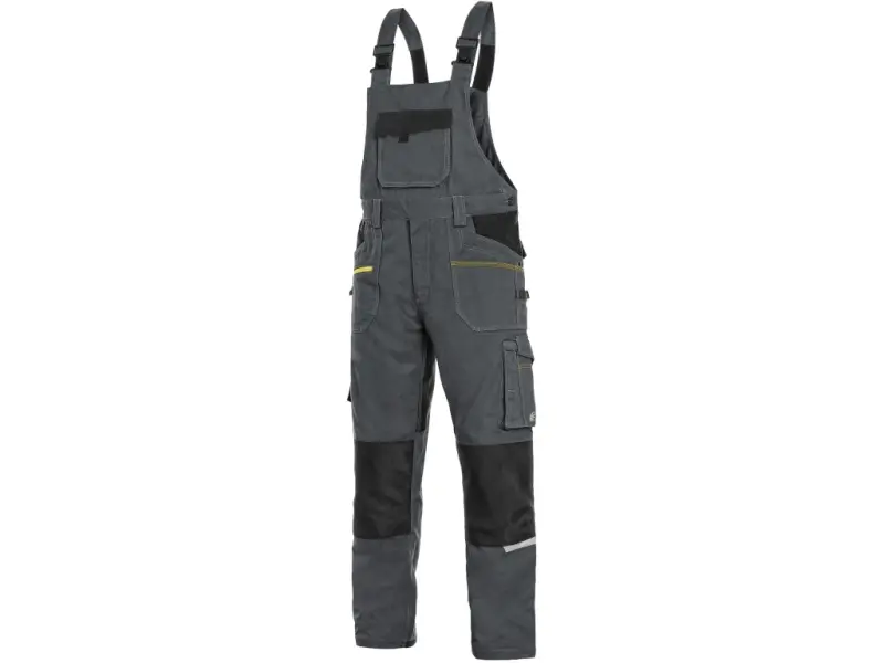 Zahradníky CXS STRETCH, pánské, tmavě šedé-černá, vel. 50