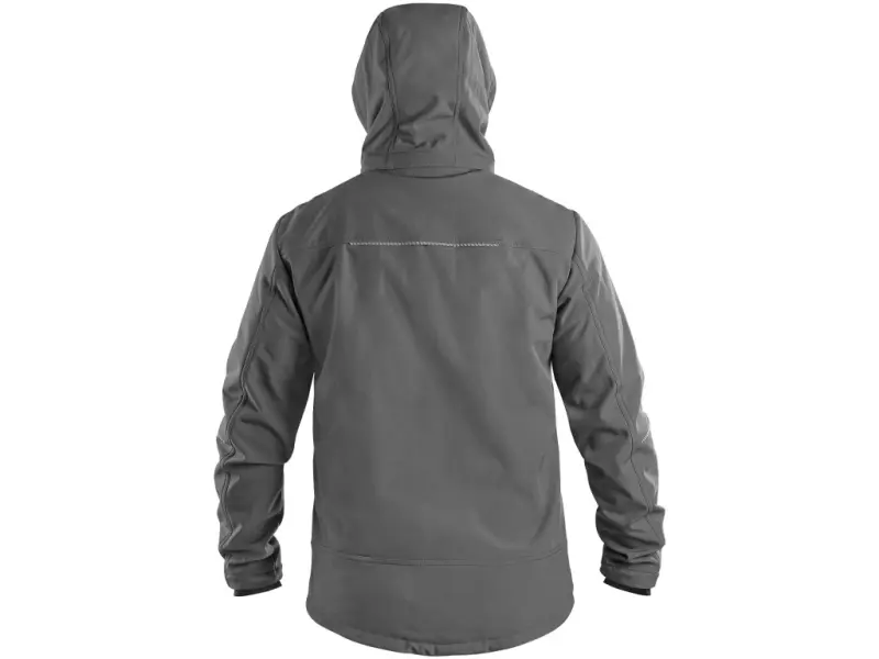 Bunda CXS STRETCH, pánská, softshell, šedá, vel. 3XL
