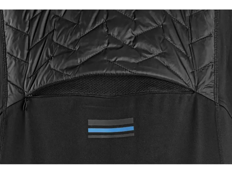 Bunda CXS LEONIS, pánská, černá s HV modro/červenými doplňky, vel. 3XL