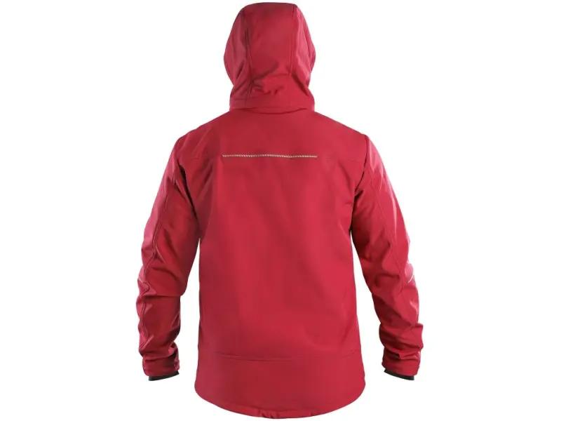 Bunda CXS STRETCH, pánská, softshell, červená, vel. 3XL