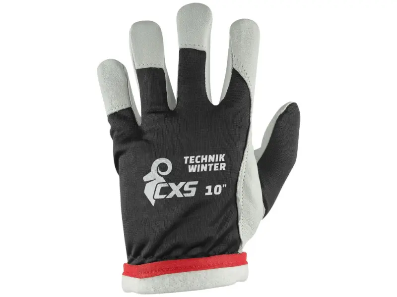 Rukavice CXS TECHNIK WINTER, zimní, kombinované, vel. 08