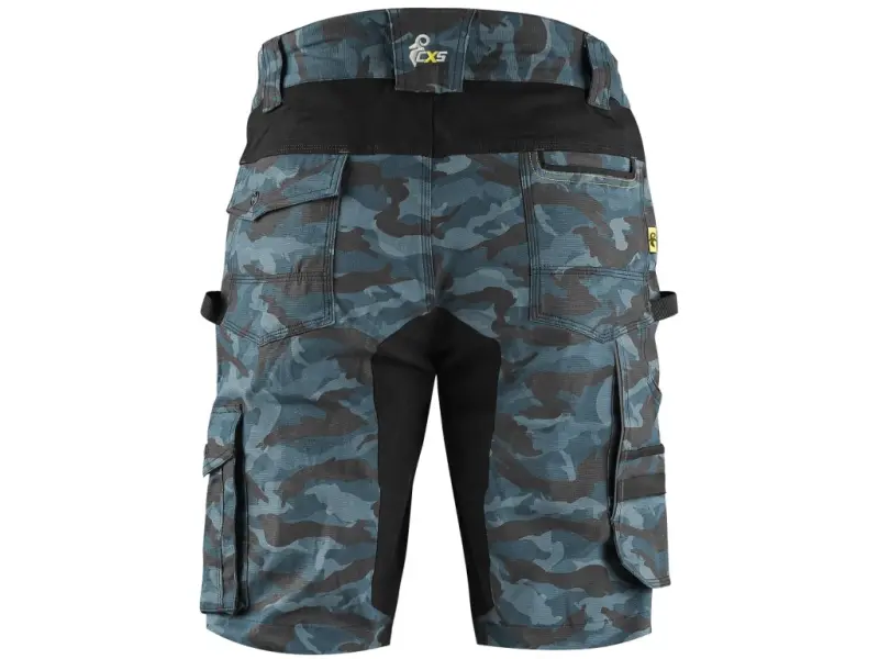 Kraťasy CXS STRETCH, pánské, maskáčové modré, vel. 52