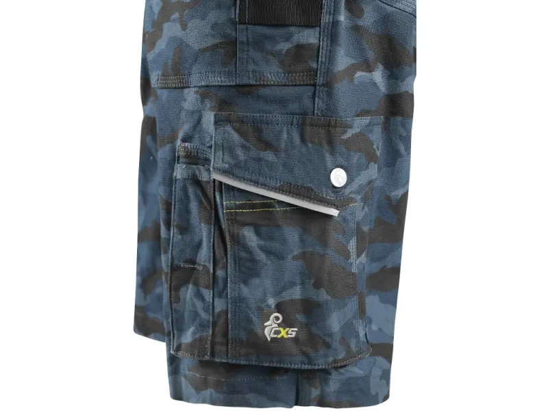 Kraťasy CXS STRETCH, pánské, maskáčové modré, vel. 62